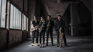 Michael Nyman - Songs for Tony (1st movement) | Multiphonic saxophone quartet