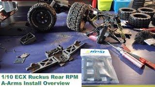 1/10 Ruckus 2WD Brushless Driveshaft Broken and RPM Rear A-Arms