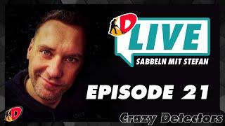 Crazy Detectors LIVE – Wie tief findet ein Metalldetektor? [Sabbeln mit Stefan] – Episode 21