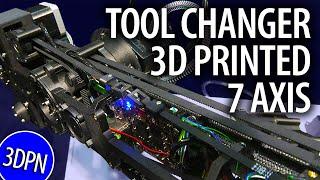 3D Printed Tool Changer Robotic Arm from Haddington Dynamics