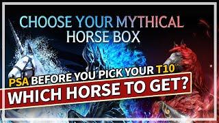 PSA Before Picking Your Free T10 Horse | Black Desert