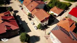 Miniature world - Tilt shift video of Kato Nevrokopi #tiltshift #miniature #drone #dronefootage #x8