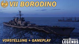 BORODINO - Vorstellung und erstes Gameplay - World of Warships Legends