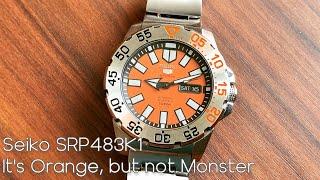 Seiko Baby Monster SRP483K1 - It's Orange, but not Monster