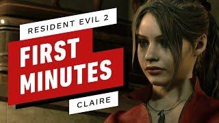The First 15 Minutes of Resident Evil 2 Gameplay - Claire Redfield (4K 60fps)