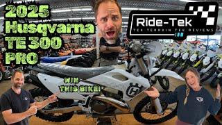 Husqvarna TE 300 PRO 2025 Model! What a Bike!! Win This Bike!