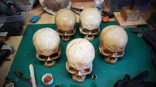 Moulding and Casting Skulls