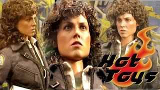 NEW 2014 Hot Toys Ellen Ripley and Power Loader Aliens HD
