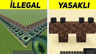 Minecraft'taki 31 YASAKLI EFSANE!