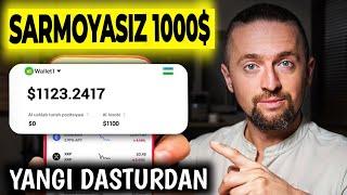 ZOR DASTURDAN - 1000$ SARMOYASIZ PUL ISHLASH 2025 Internetda Oson va Avtomatik pul topish Пул ишлаш