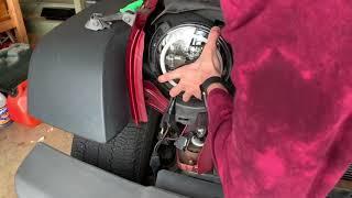 How to change the headlights in a 2012 Jeep Wrangler