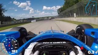 VISOR CAM: Tony Kanaan at Road America