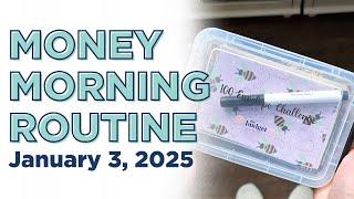 Money Morning Routine | The 100 Envelope Savings Challenge