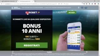 Eurobet Bonus scommesse sportive