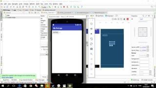 Android Studio Tutorial 00: Moving a button new version (debug)