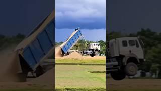 Tata Signa 4830.TK dumper 16Chakka Dumper #sujal13 #automobile #tata #aivideo #ai #aiediting