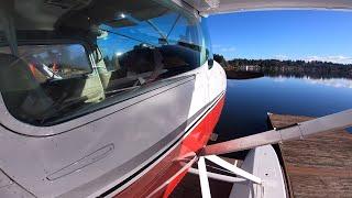 Cessna 185 a plane a Spy would love, Instrument panel review, Its Amazing.