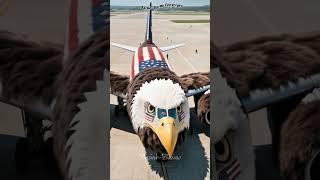 Only In America: The Flying Bald Eagle Plane #aeroplane #airplane #plane #usaaviation #usmilitary
