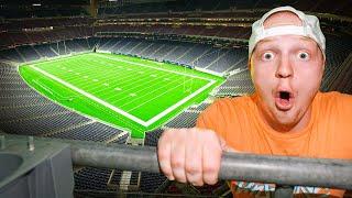 EXTREME HIDE & SEEK IN A NFL STADIUM!