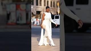 Fantasia At It Again Slaying In NYC #fantasia #fashionpolice #nyc #celebrityfashion #fantasiabarrino