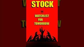 STOCK WATCHLIST FOR TOMORROW#viral #shortsfeed #nifty #stockmarket #stockmarket #best