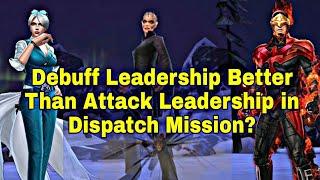 White Fox Leadership VS Cyclops Leadership in Dispatch Mission Comparison - Marvel Future Fight