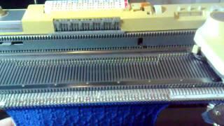 Tuck Stitch Variation On Knitmaster/Studio/Silver Reed Machines