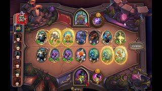 HEARTHSTONE BATLEGROUND Dancing Daryl Cleave Hydra vs Rafam Summon Mech 6100 MMR