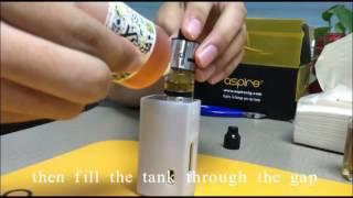 How to refill your Aspire Quad-Flex RDTA (instructional videos)