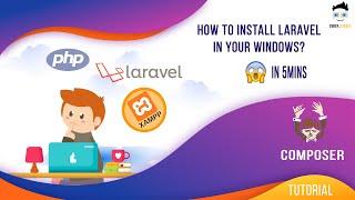 Installation of Laravel latest version on windows 10 using Xampp and composer.