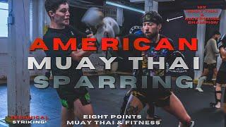 NEXT GENERATION AMERICAN MUAY THAI & DUTCH KICKBOXING SPARRING #boxing #muaythai #kickboxing