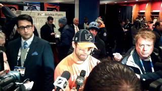 Maxime Talbot interview 2012 Winter Classic