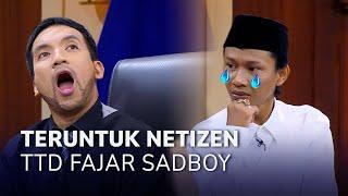 Dear Netizen From Fajar Sadboy #mhs #mainhakimsendiri