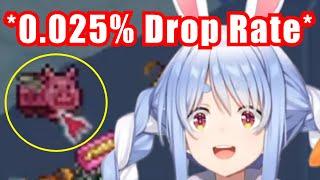 Pekora Work Marine And Noel For 0.025% Money Trough Item Drop【Hololive/Usada Pekora/Terraria】