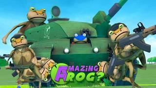 NEW Tanks vs Army Frogs - Amazing Frog 203