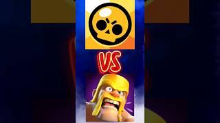 Brawl Stars vs Clash of Clans | 2025  #brawlstars #clashofclans #supercell #fyp #2025 #shorts