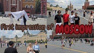 Exploring red square moscow|saint basil cathedral| #russia#indianinrussia#medicalstudent#travelvlog