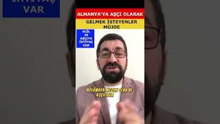 Aşçılara Almanya'dan MÜJDE Aşçılar Çok Rahat Gelebilecek ACİL 20 KİŞİ LAZIM #short