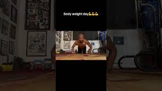 BODY WEIGHT TRAINING!1CHEST POWER!!BACK TO THE HOTEL!!N 2 DEEP!