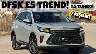 DFSK E5 Trend Elegance! | 1.5 Turbo 174 HP | Otomobil Günlüklerim