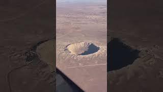 Discover the mystery of this massive desert crater! ️#spaceexploration #trending #space #shorts