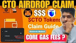 Satoshi CTO withdrawal | CTO claimed or Not working | CTO airdrop wallet connect | coin new update