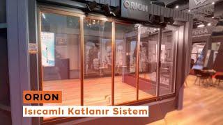 Orion Isıcamlı Katlanır Cam Balkon 2023