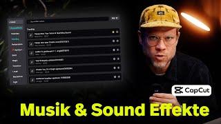  Musik & Soundeffekte | CapCut Desktop Tutorial #einfachdan #fragdendan