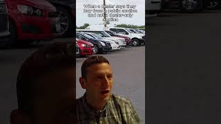 When dealers say they buy vehicles from a Public Auction, not a Dealer’s-Only Auction. ‍️