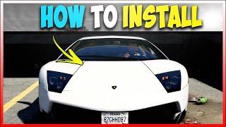 [GTA 5] How to Install | Lamborghini Murcielago [Add-On] (GTA 5 ModS Tutorial) #4
