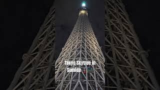 Tokyo Skytree at night in Sumida, Tokyo  #tokyo #skytree #sumida