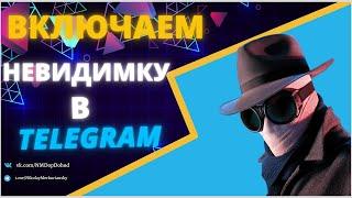 Как включить режим невидимки в мессенджере Telegram