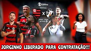 GLOBO ESPORTE DE HOJE (08/03/2025) FLAMENGO X VASCO NO CARIOCA!!! JORGINHO FOI LIBERADO!!!