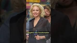 Angelina Jolie  Transformation #thenvsnow #shorts #angelinajolie